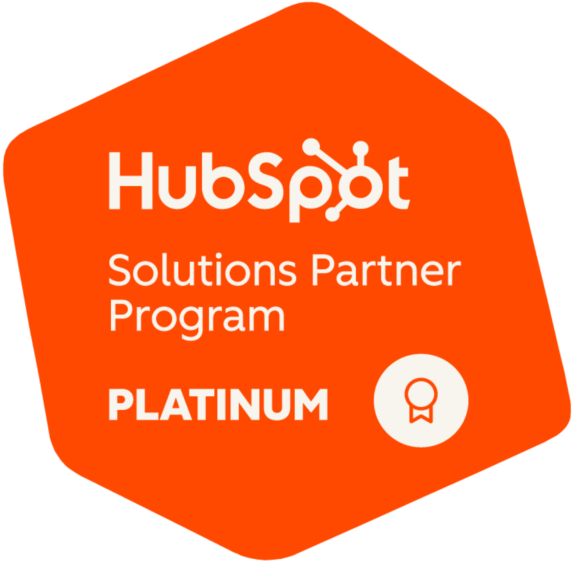 HubSpot Platinum Partner certification badge